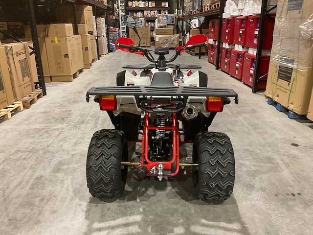Atm t3b commander 200cc wit quad met kenteken wit - afbeelding 3 van  26