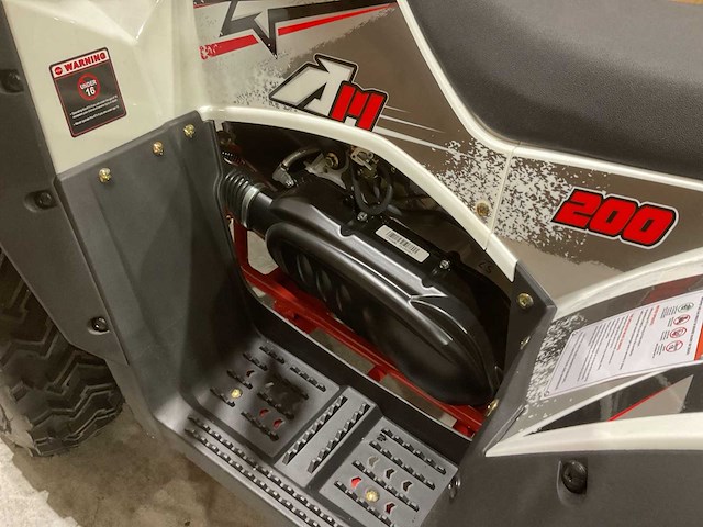 Atm t3b commander 200cc wit quad met kenteken wit - afbeelding 8 van  26