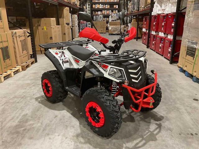 Atm t3b commander 200cc wit quad met kenteken wit - afbeelding 20 van  26