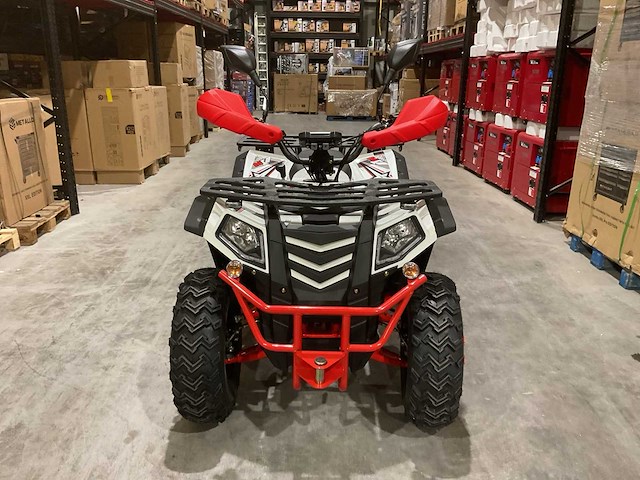 Atm t3b commander 200cc wit quad met kenteken wit - afbeelding 21 van  26