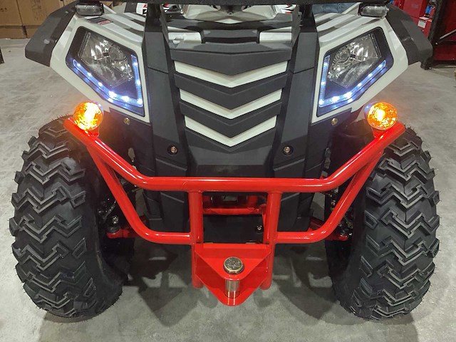 Atm t3b commander 200cc wit quad met kenteken wit - afbeelding 16 van  26