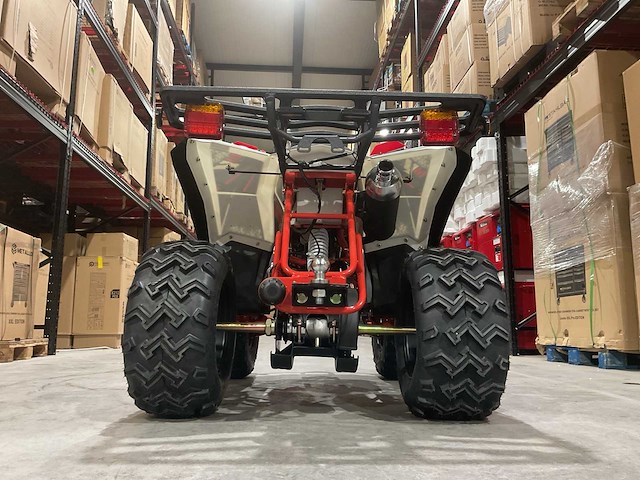 Atm t3b commander 200cc wit quad met kenteken wit - afbeelding 6 van  26