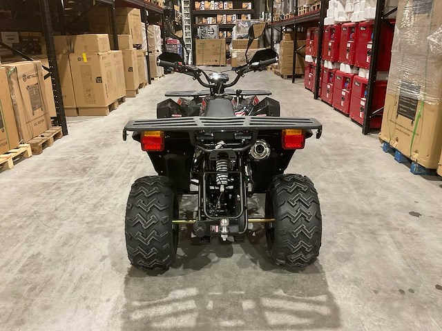 Atm t3b commander 200cc zwart quad met kenteken wit - afbeelding 5 van  67