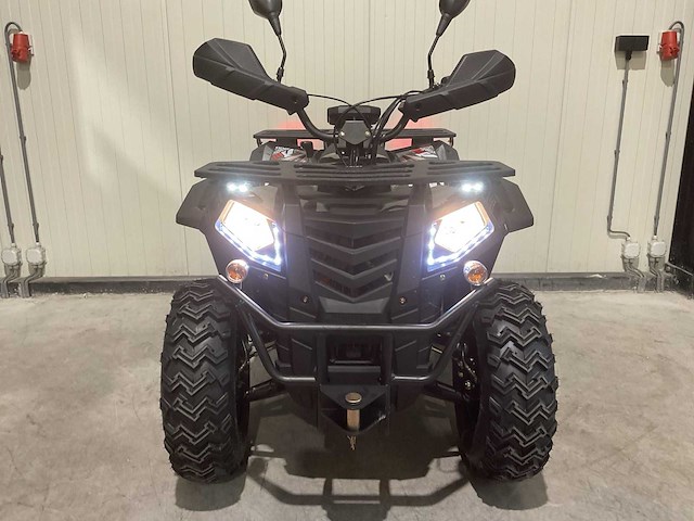 Atm t3b commander 200cc zwart quad met kenteken wit - afbeelding 71 van  72