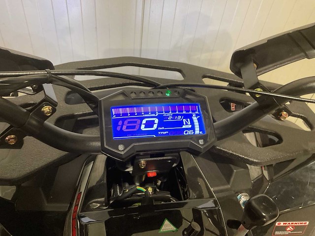 Atm t3b commander 200cc zwart quad met kenteken wit - afbeelding 65 van  67