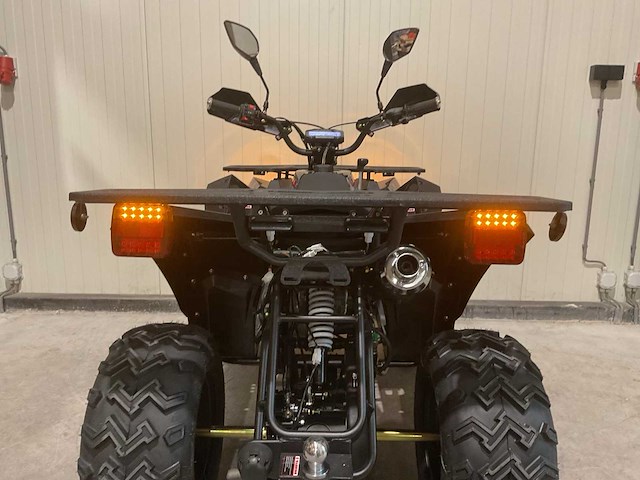 Atm t3b commander 200cc zwart quad met kenteken wit - afbeelding 45 van  67