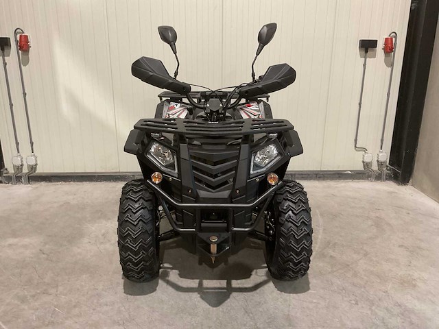 Atm t3b commander 200cc zwart quad met kenteken wit - afbeelding 52 van  72