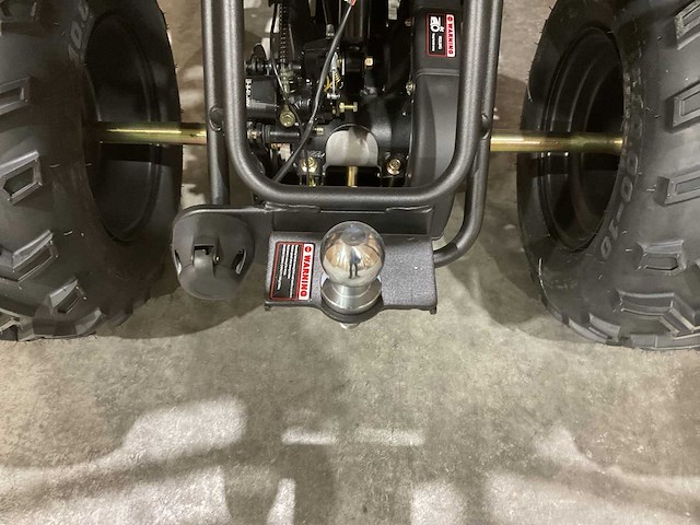 Atm t3b commander 200cc zwart quad met kenteken wit - afbeelding 8 van  72