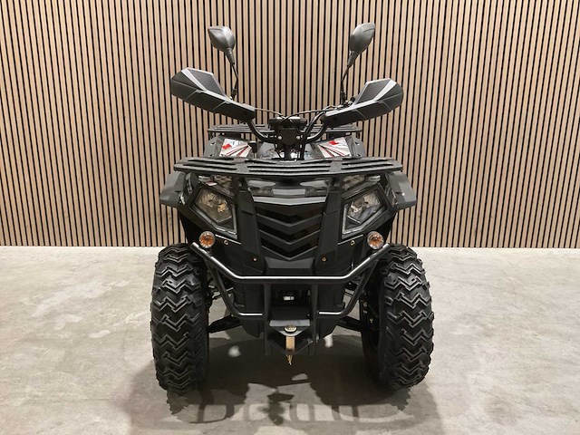 Atm t3b commander 200cc zwart quad met kenteken wit - afbeelding 24 van  72