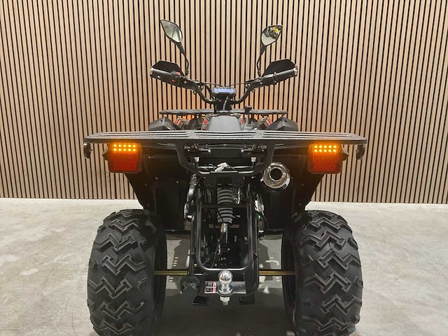 Atm t3b commander 200cc zwart quad met kenteken wit - afbeelding 41 van  71