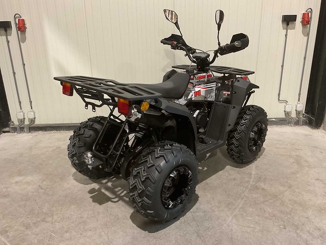 Atm t3b commander 200cc zwart quad met kenteken wit - afbeelding 58 van  71