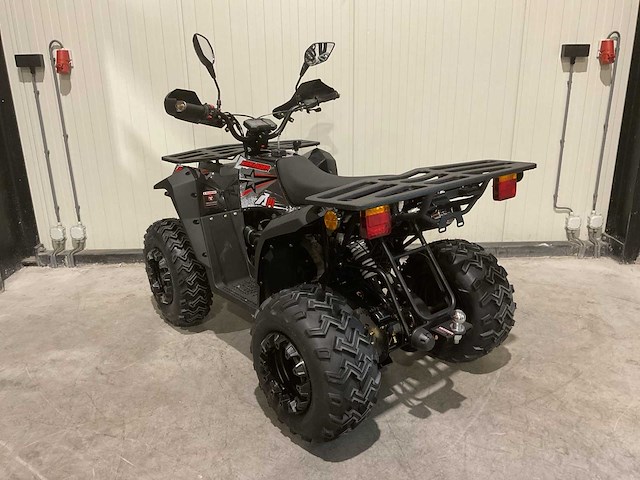 Atm t3b commander 200cc zwart quad met kenteken wit - afbeelding 69 van  71