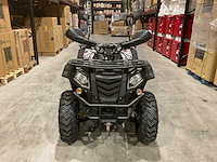 Atm t3b commander 200cc zwart quad met kenteken wit - afbeelding 2 van  60