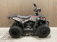 Atm t3b commander 200cc zwart quad met kenteken wit - afbeelding 27 van  60