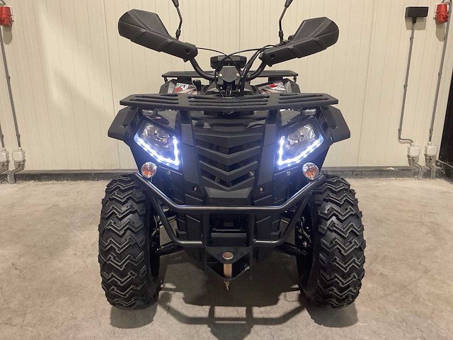 Atm t3b commander 200cc zwart quad met kenteken wit - afbeelding 46 van  60