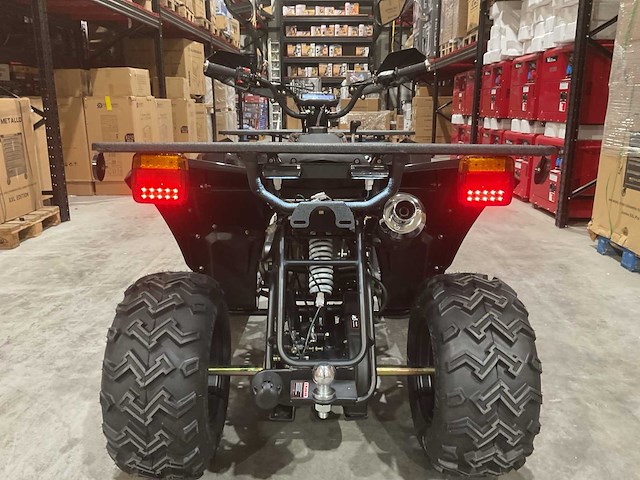 Atm t3b commander 200cc zwart quad met kenteken wit - afbeelding 13 van  54