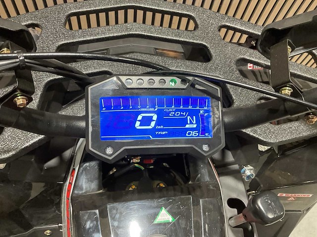 Atm t3b commander 200cc zwart quad met kenteken wit - afbeelding 31 van  54