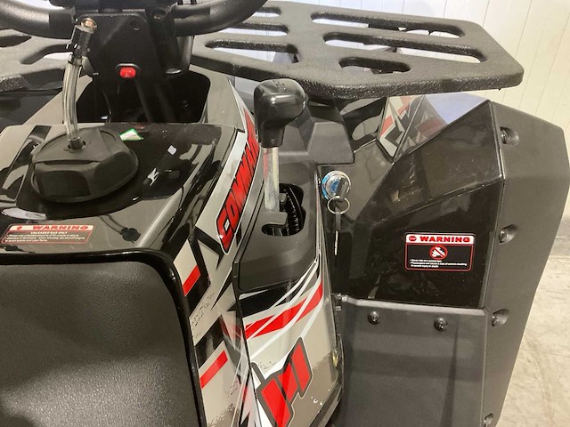 Atm t3b commander 200cc zwart quad met kenteken wit - afbeelding 51 van  54