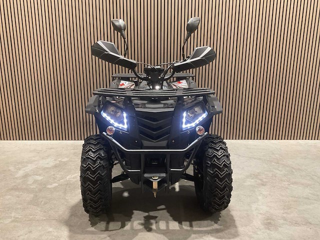 Atm t3b commander 200cc zwart quad met kenteken wit - afbeelding 28 van  66