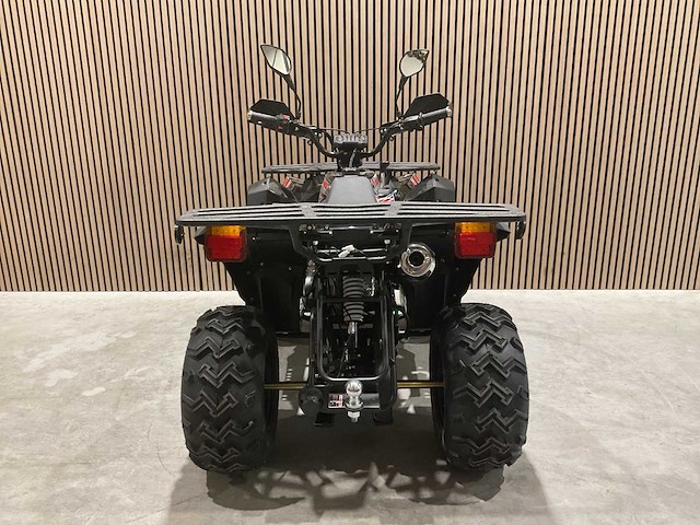 Atm t3b commander 200cc zwart quad met kenteken wit - afbeelding 33 van  66