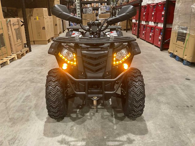 Atm t3b commander 200cc zwart quad met kenteken wit - afbeelding 66 van  66