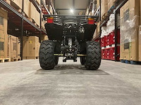 Atm t3b commander 200cc zwart quad met kenteken wit - afbeelding 9 van  20