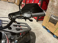 Atm t3b commander 200cc zwart quad met kenteken wit - afbeelding 14 van  25