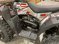 Atm t3b commander 200cc zwart quad met kenteken wit - afbeelding 4 van  25