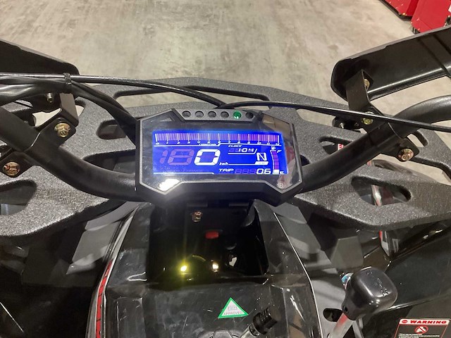 Atm t3b commander 200cc zwart quad met kenteken wit - afbeelding 23 van  25