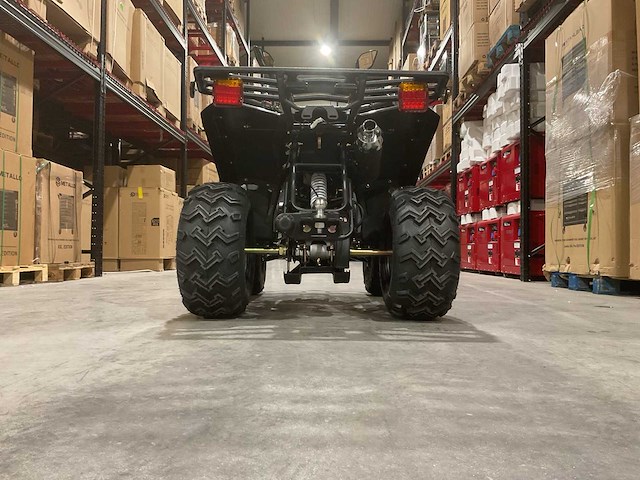 Atm t3b commander 200cc zwart quad met kenteken wit - afbeelding 10 van  25