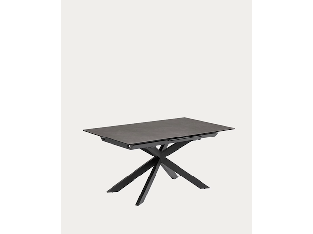 Atminda uitschuifbare tafel , kave home , zwart - afbeelding 1 van  6