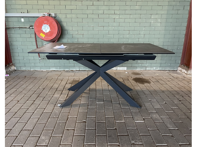 Atminda uitschuifbare tafel , kave home , zwart - afbeelding 2 van  6