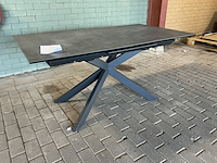 Atminda uitschuifbare tafel , kave home , zwart - afbeelding 3 van  6