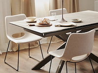 Atminda uitschuifbare tafel , kave home , zwart - afbeelding 5 van  6