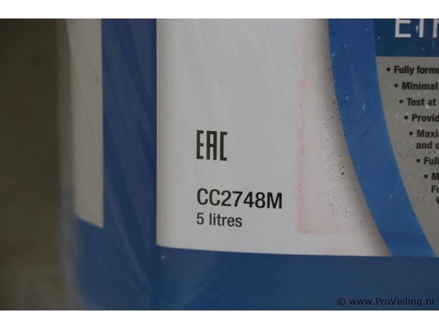 Atmu es compleat antivries koelvloeistof cc2748m - 3 jerrycans á 5ltr - afbeelding 3 van  3