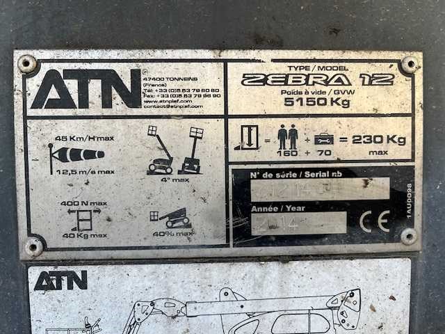 Atn - zebra 12 - atn zebra 12 meter - 2014 - afbeelding 3 van  13