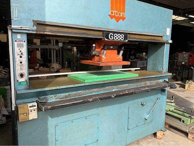 Atom g888 hydraulische stanspers - afbeelding 8 van  9