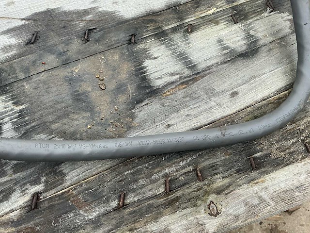 Atom vg-ymvkas 2x10mm2 grondkabel - afbeelding 3 van  5
