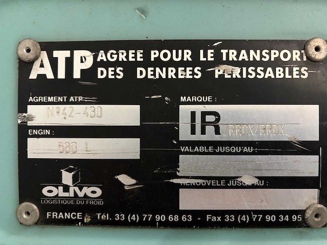 Atp - thermocontainer 580 l - afbeelding 3 van  7