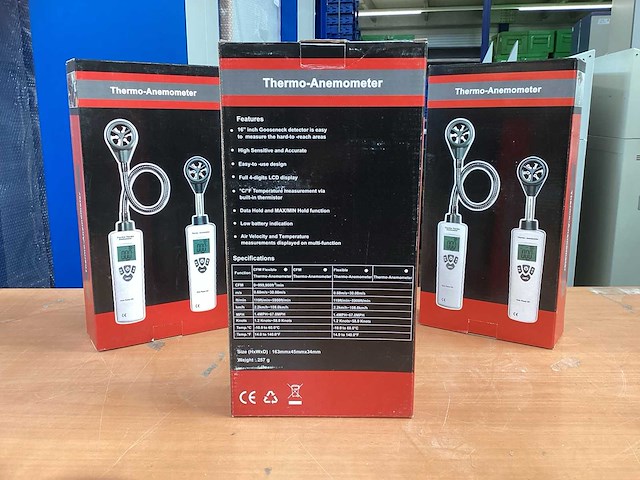 Atp avm-318 thermo-anemometer flowmeter (3x) - afbeelding 4 van  5