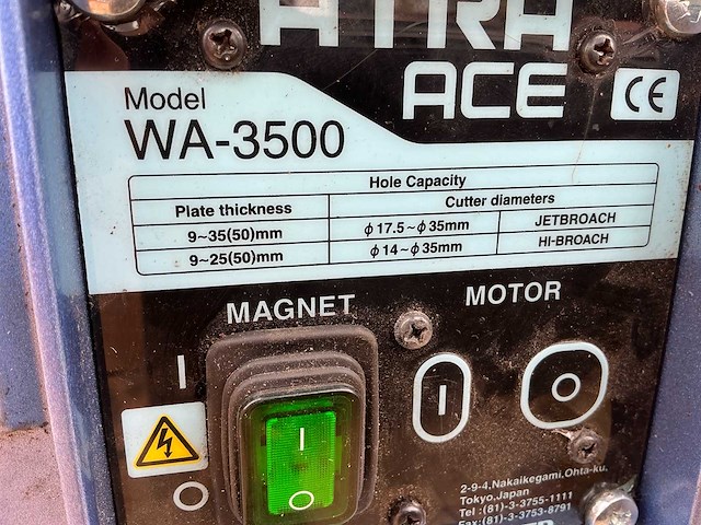 Atra wa-3500 magneetboor (3x) - afbeelding 6 van  16
