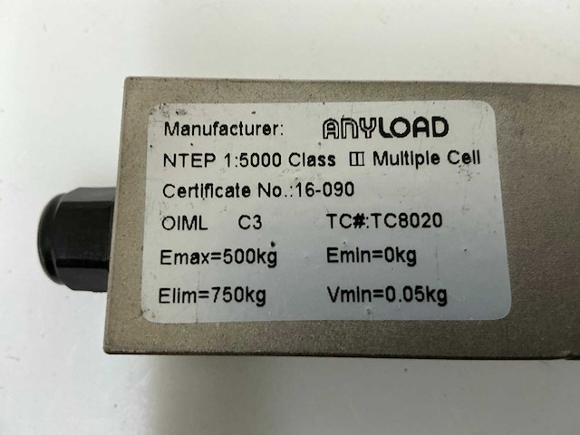 Atrax 563yh-500kg balk weegcel (34x) - afbeelding 6 van  8