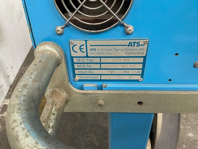 Ats - us 2000 ab - dozensluitmachine - afbeelding 7 van  7