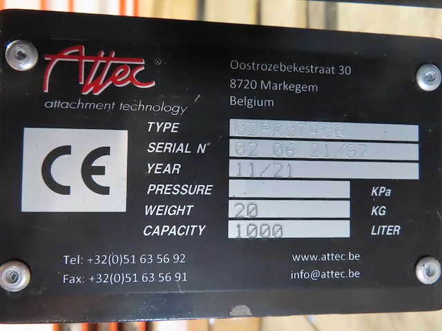 Attec - wiellader opzetstuk (3x) - afbeelding 3 van  4