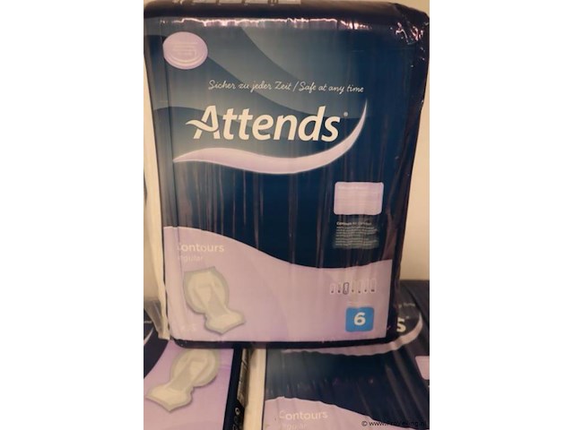 Attends contours voorgevormde inlegger regular 9 201312 - 3 stuks - afbeelding 2 van  3
