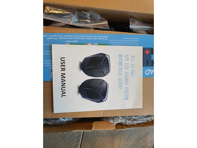 Atv utv stereo system - geschikt voor ultra force equipment warrior utv - afbeelding 2 van  8