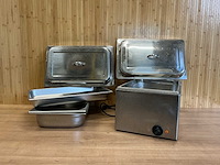 Au-bain-marie met toebehoren