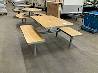 Aubrilam picknick tafel rechthoek