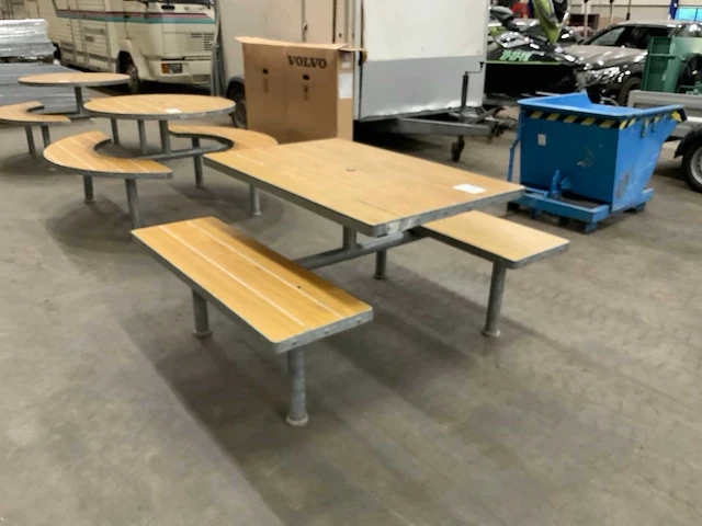Aubrilam picknick tafel rechthoek - afbeelding 4 van  4