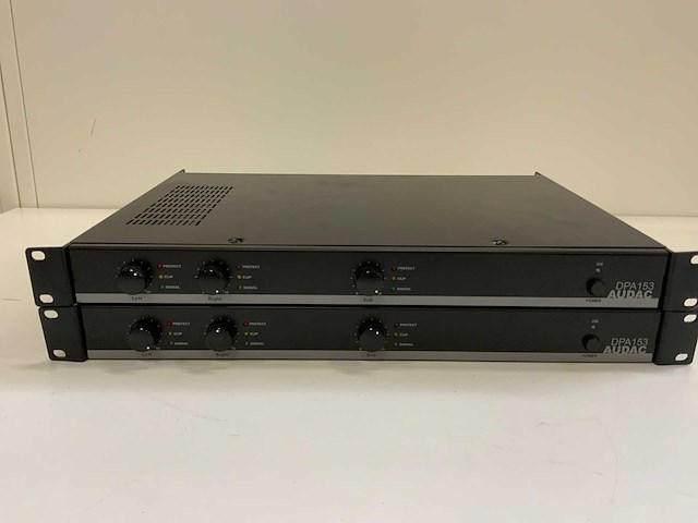 Audac dpa153 versterker (2x) - afbeelding 1 van  3